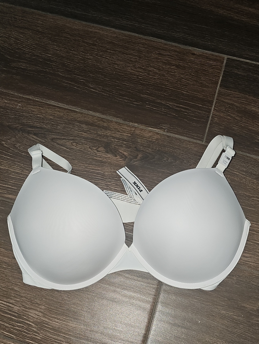 VICTORIA'S SECRET PINK WEAR EVERYWHERE SUPER PUSH-UP 38DD